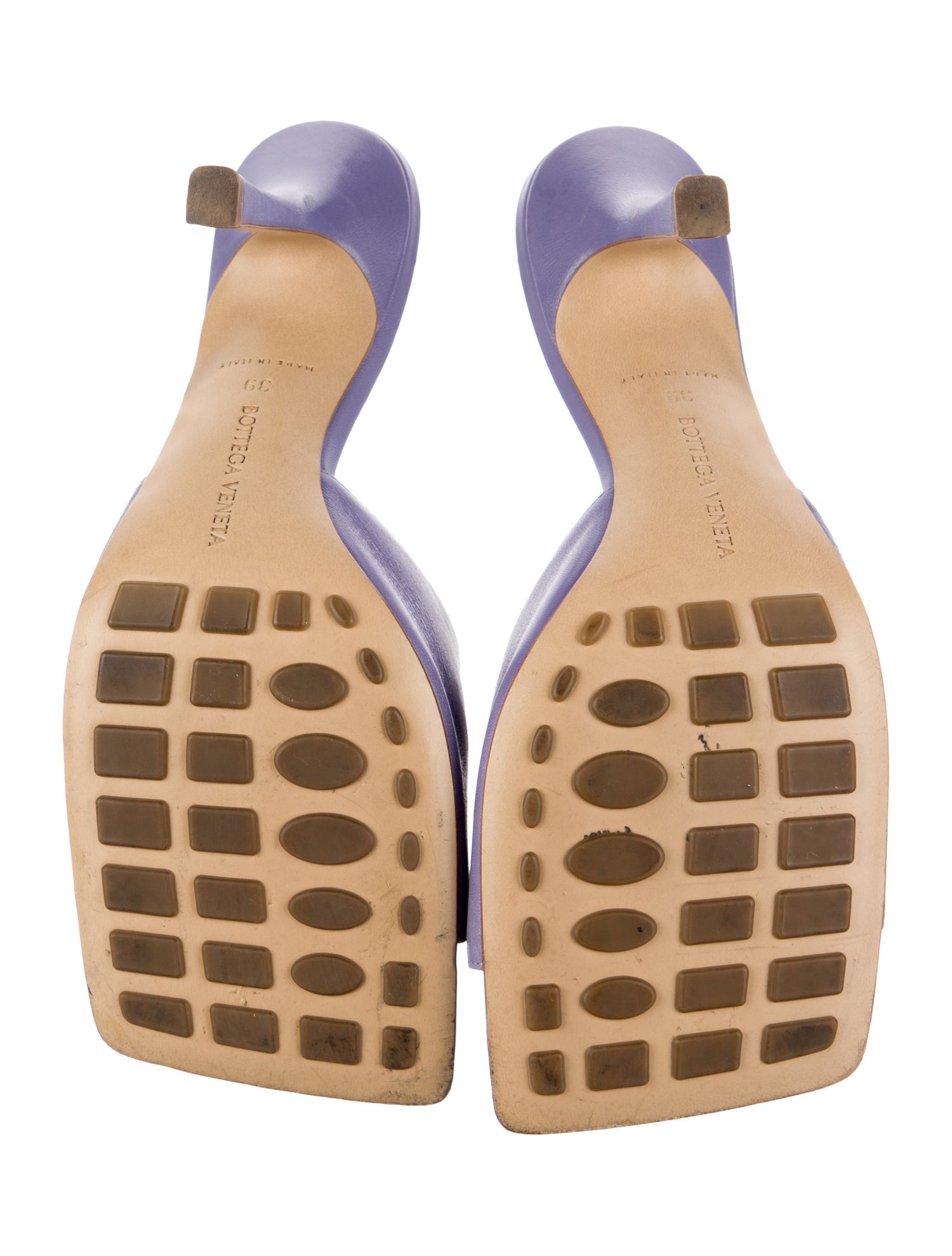 Bottega Veneta Leather Slides